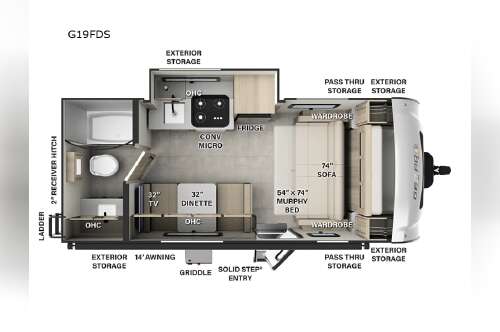 2025 Forest River Rv Rockwood GEO Pro G19FDS in south fork CO