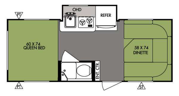 2014 Forest River Rv R Pod RP 178 in south fork CO