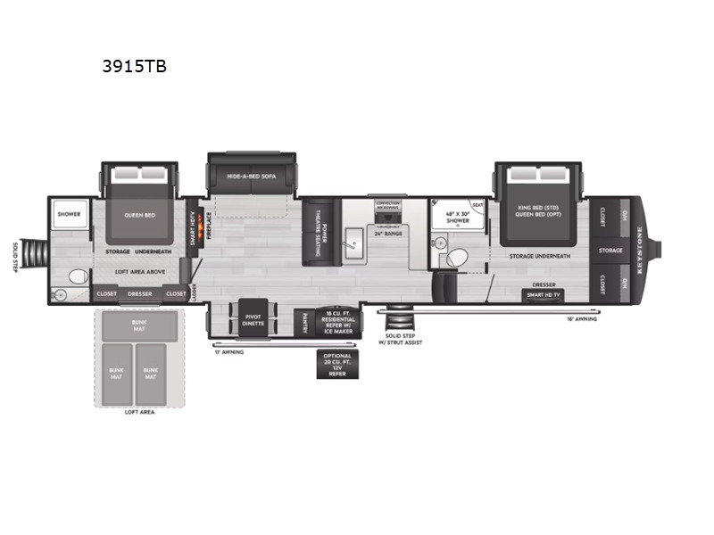 2026 Keystone Rv Montana 3915TB in council bluffs IA