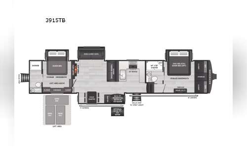 2026 Keystone Rv Montana 3915TB in council bluffs IA