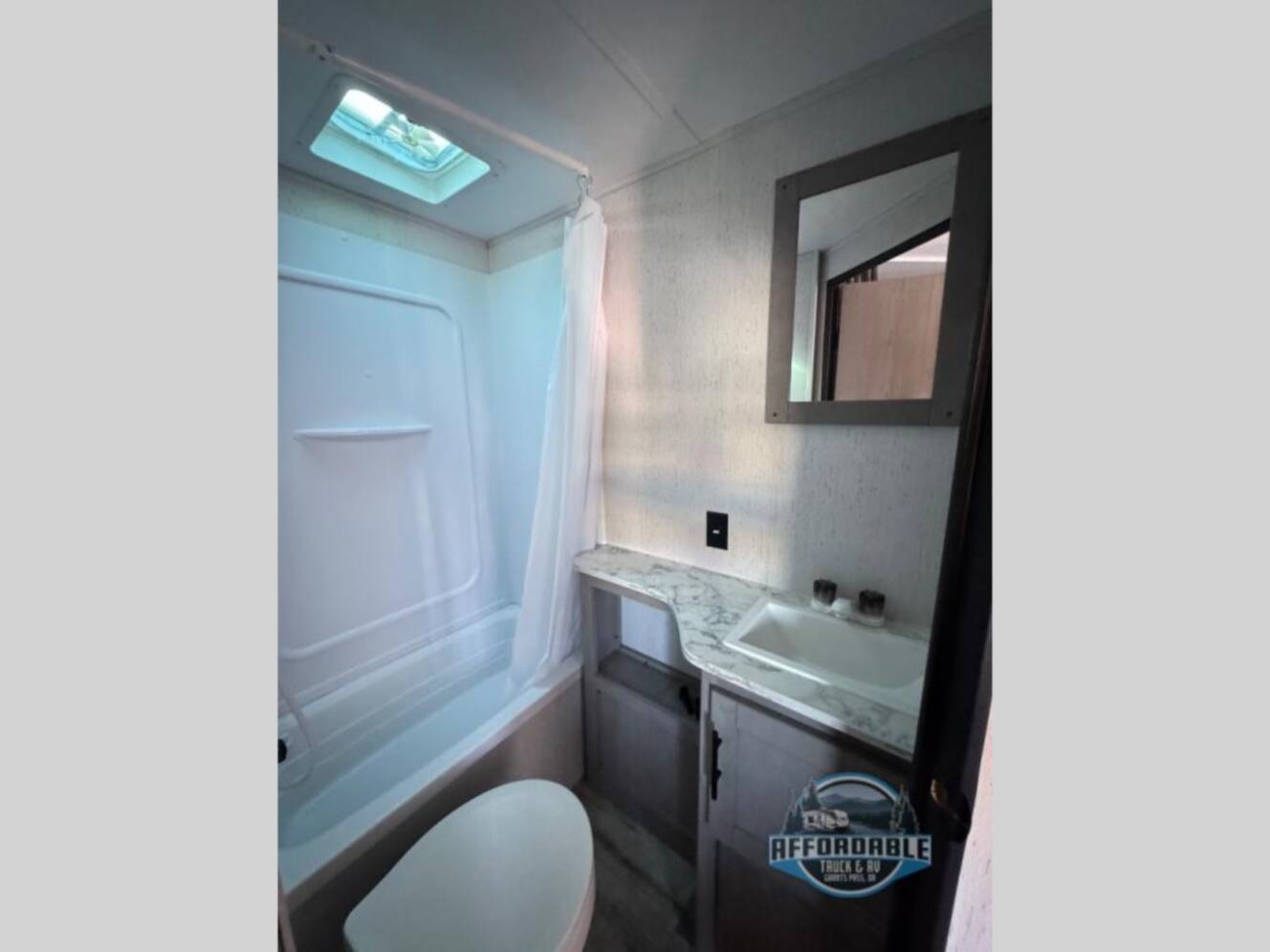 A photo of this 2022 Dutchmen Rv Coleman Lantern LT Series 214BH