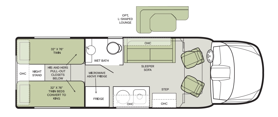 2026 Tiffin Motorhomes Open Trail 25AO in panama city FL