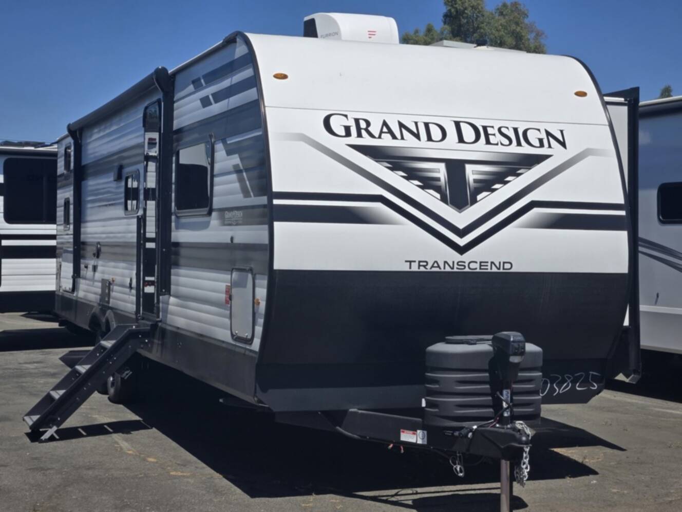 A photo of this 2026 Grand Design Transcend 335BHT