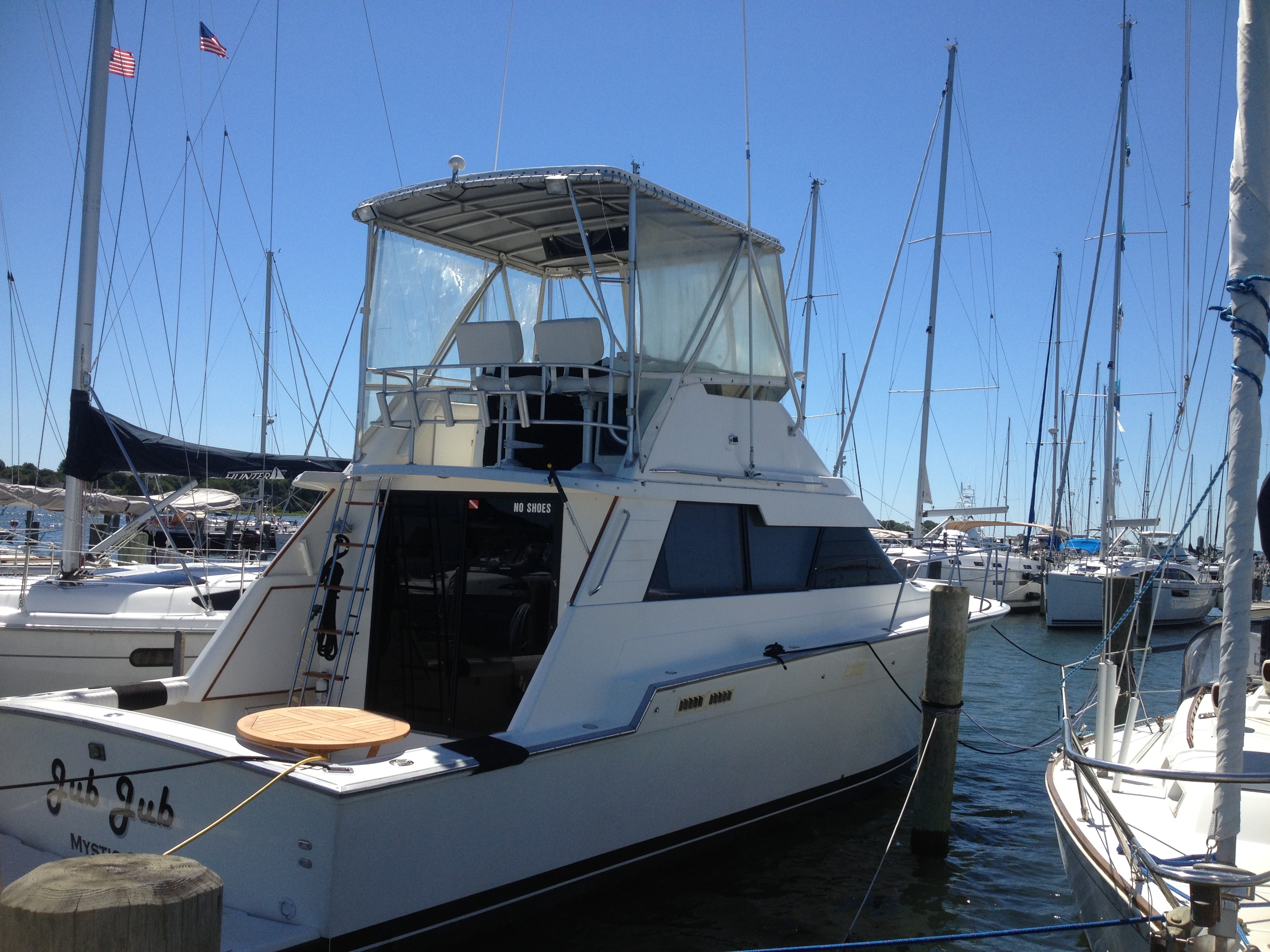 1989 Luhrs Tournament Sport Fishing Boat boat
