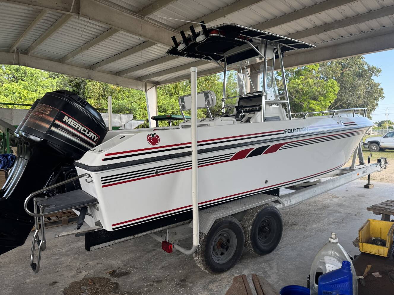 A photo of this 1992 Fountain 27 Offshore