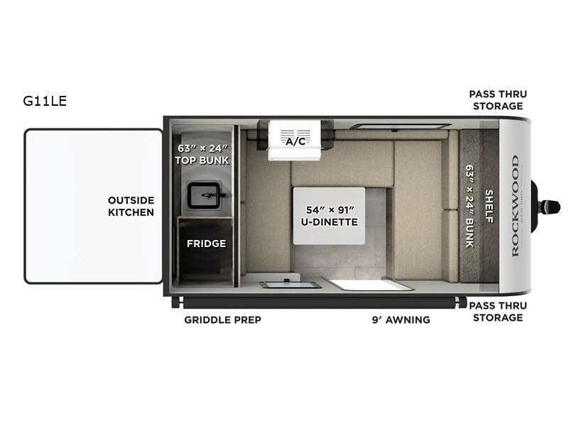 2026 Forest River Rv Rockwood GEO Pro G11LE in arlington WA