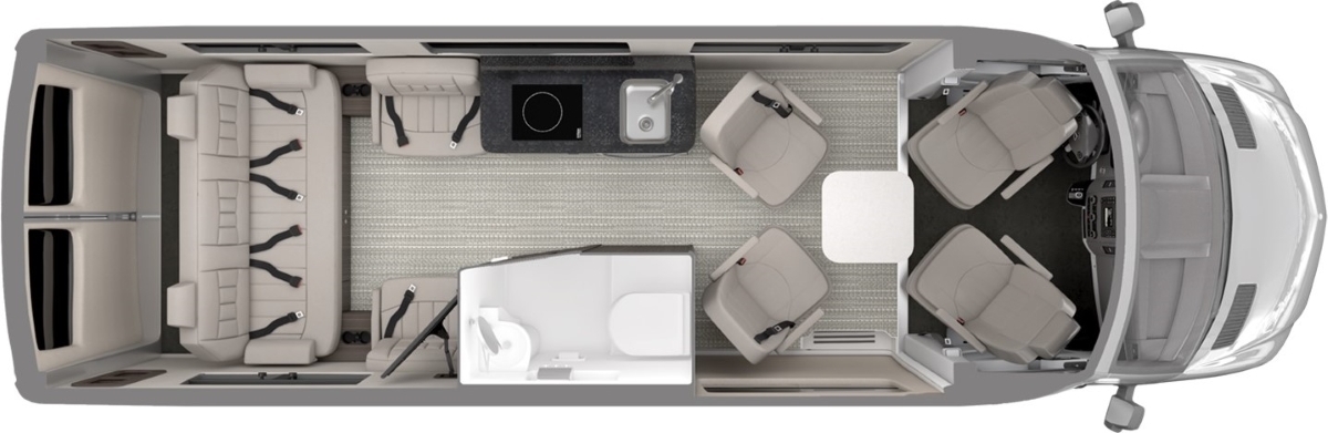 A photo of this 2026 Airstream Interstate 24GL Tommy Bahama