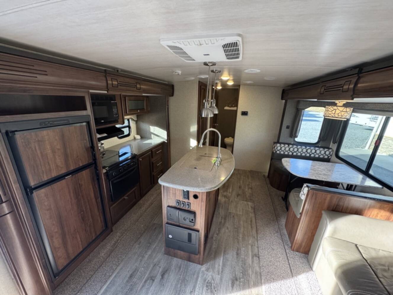 A photo of this 2017 Heartland NORTH TRAIL CALIBER 27RBDS