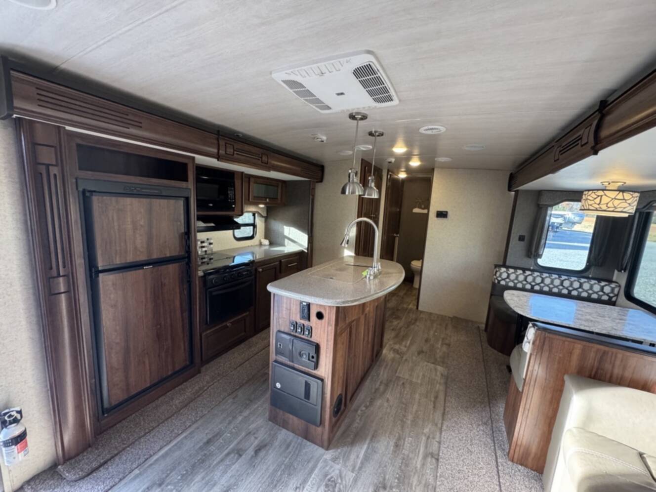 A photo of this 2017 Heartland NORTH TRAIL CALIBER 27RBDS