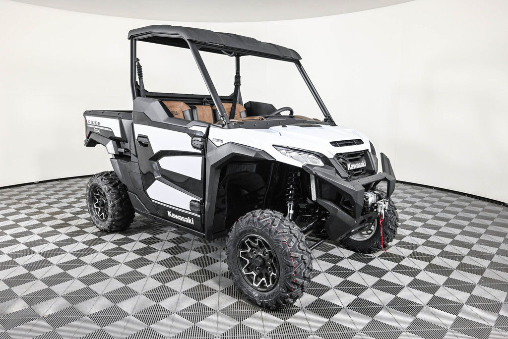 White 2024 Kawasaki Ridge Sand Rail Four Wheelers For Sale in