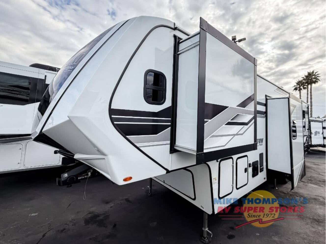 A photo of this 2026 Grand Design Momentum G-Class 350G