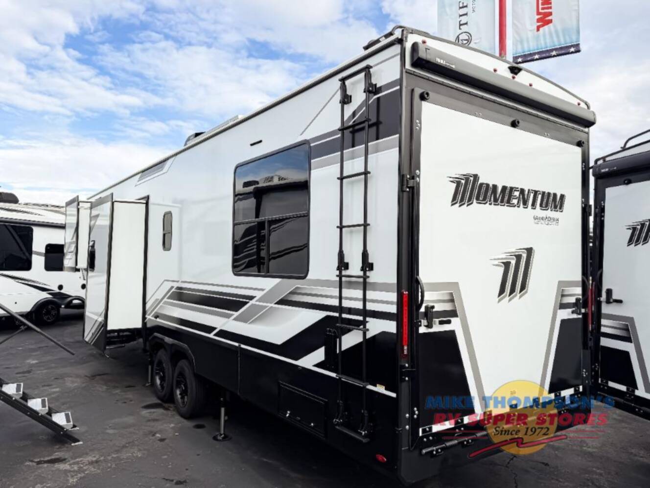A photo of this 2026 Grand Design Momentum G-Class 350G