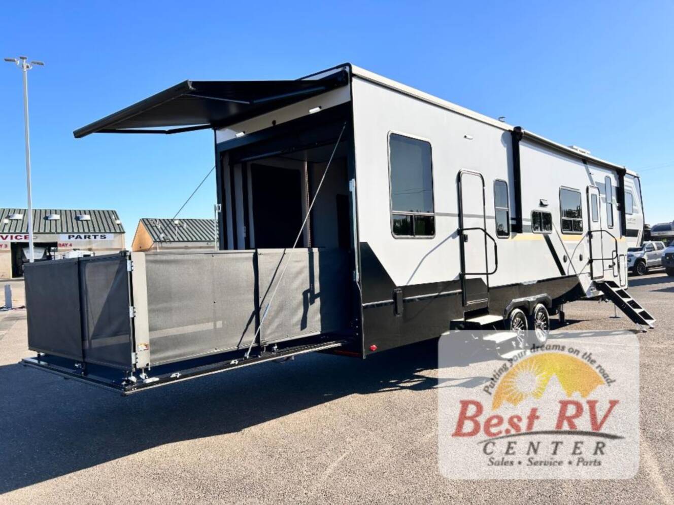 A photo of this 2026 Keystone Rv Raptor Carbon Series 360