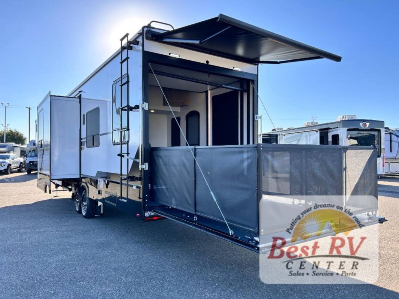A photo of this 2026 Keystone Rv Raptor Carbon Series 360