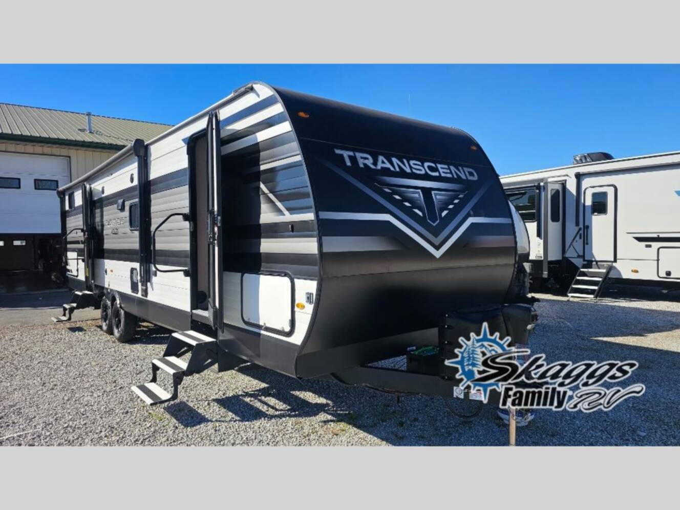 A photo of this 2023 Grand Design Transcend Xplor 321BH