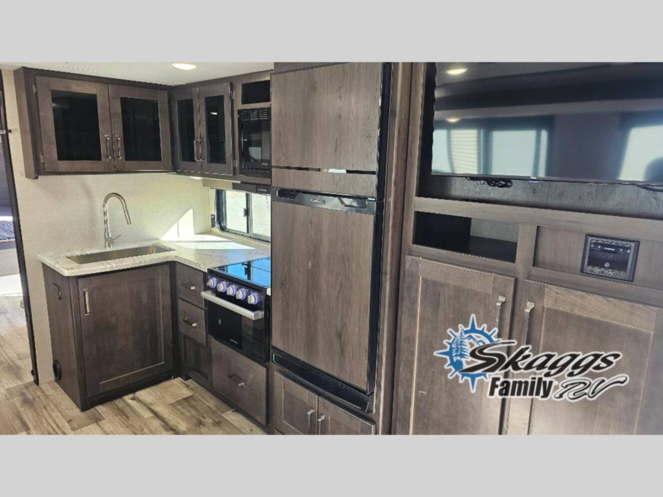 A photo of this 2023 Grand Design Transcend Xplor 321BH