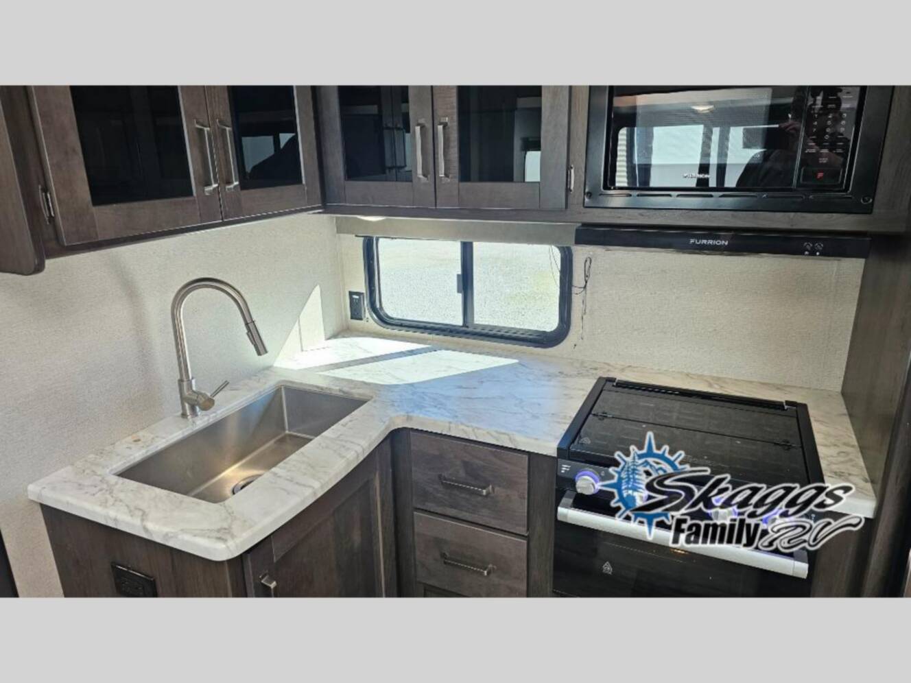A photo of this 2023 Grand Design Transcend Xplor 321BH