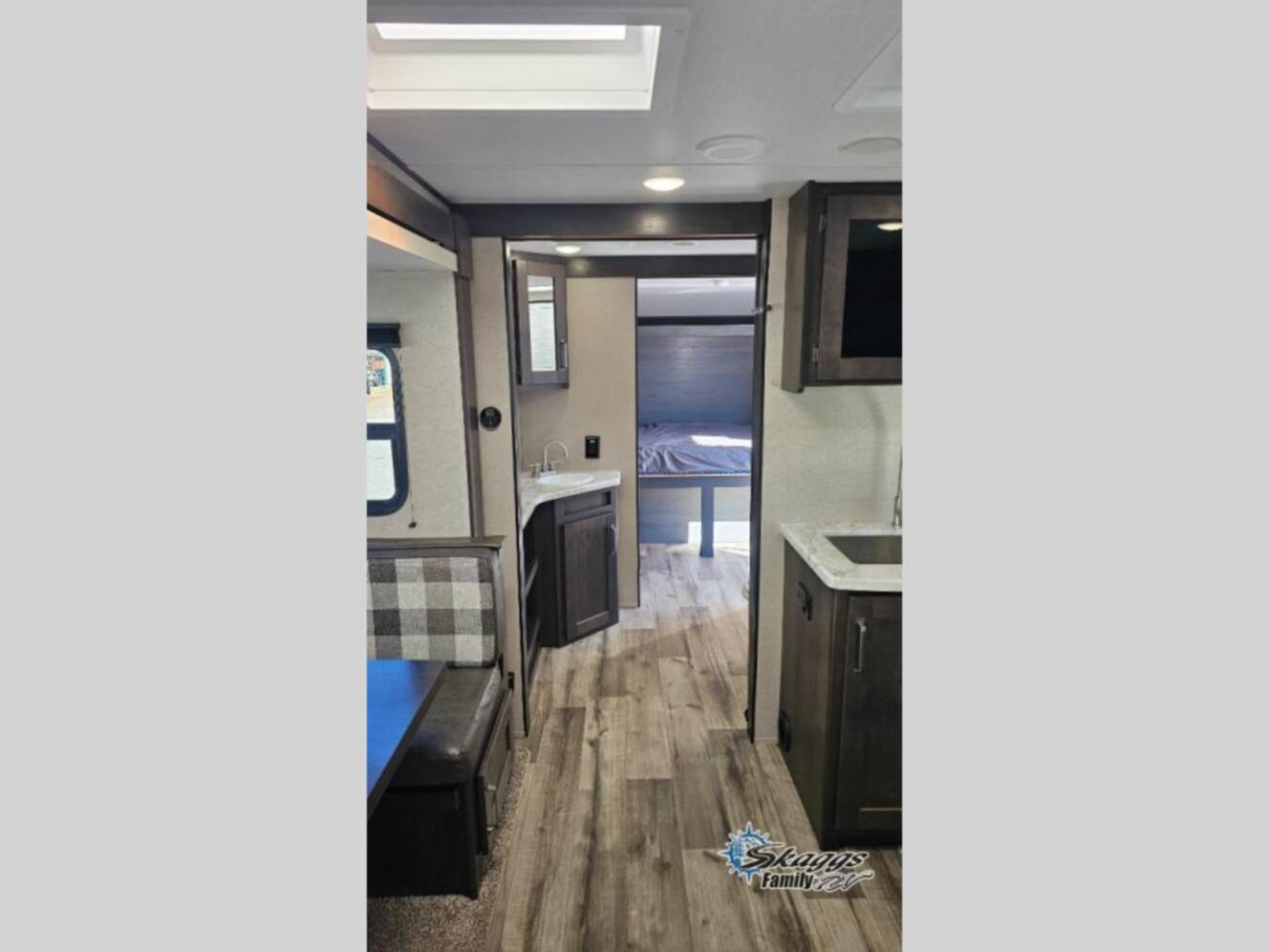 A photo of this 2023 Grand Design Transcend Xplor 321BH