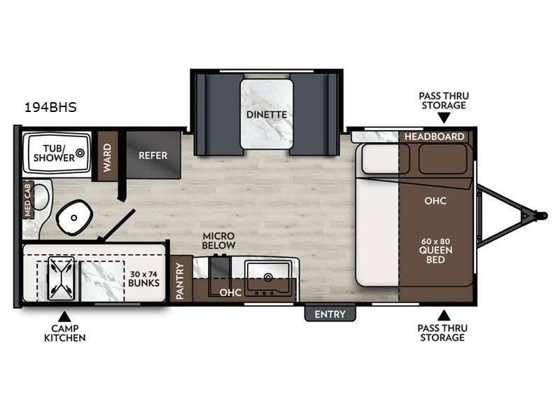2026 Coachmen Rv Apex Nano 194BHS in monroe WA