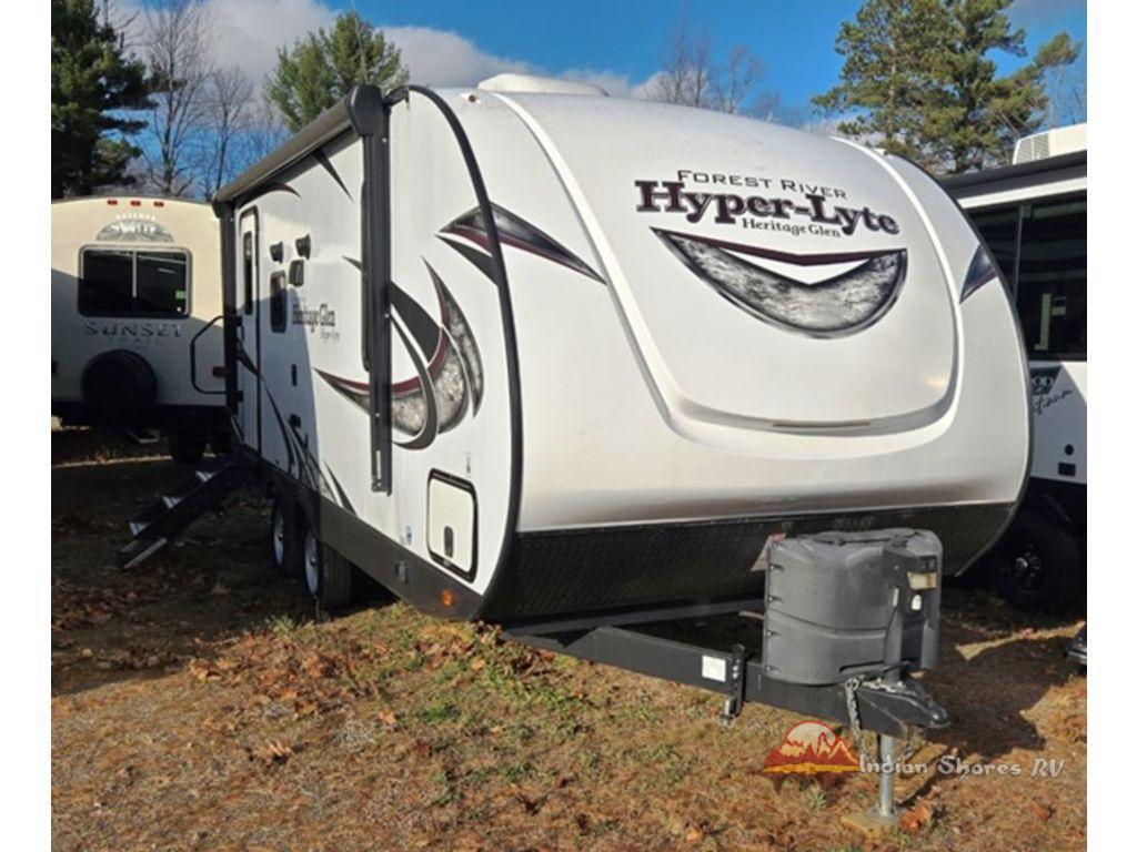 2018 Forest River Rv Wildwood Heritage Glen Hyper-Lyte 23RBHL in woodruff WI