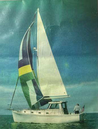 1986 Cape Dory Motorsailer Single Inboard Engine boat