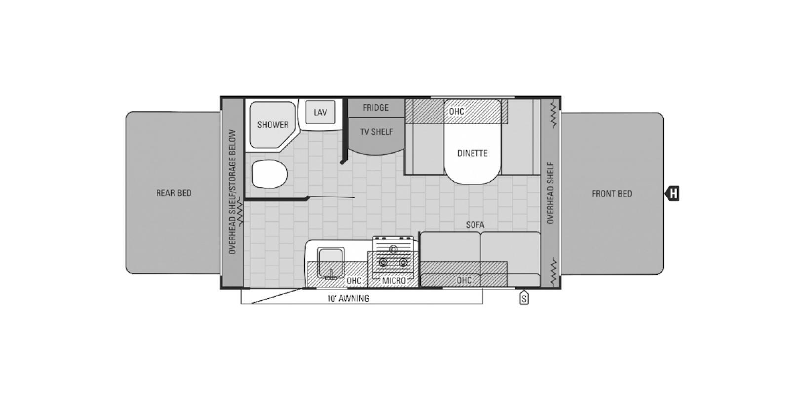 A photo of this 2015 Jayco Jay Feather Ultra Lite X17Z