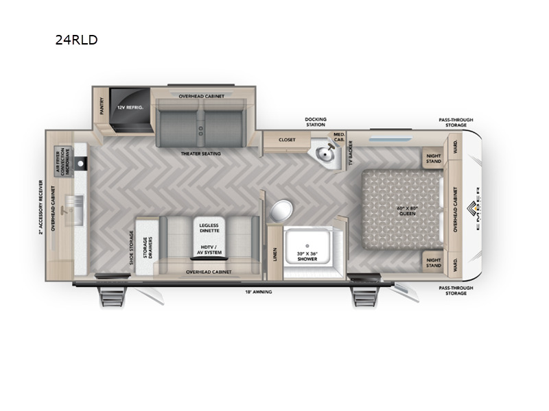2026 Ember Rv E-Series 24RLD in round rock TX