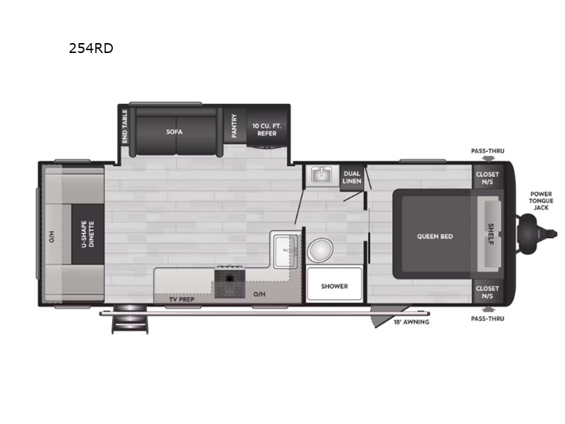 2026 Keystone Rv Hideout Sport 254RD in schoolcraft MI