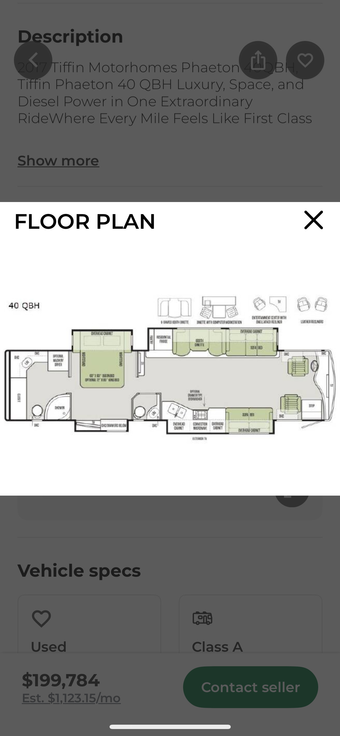 2017 Tiffin Motorhomes PHAETON 40 QBH in huntsville TX