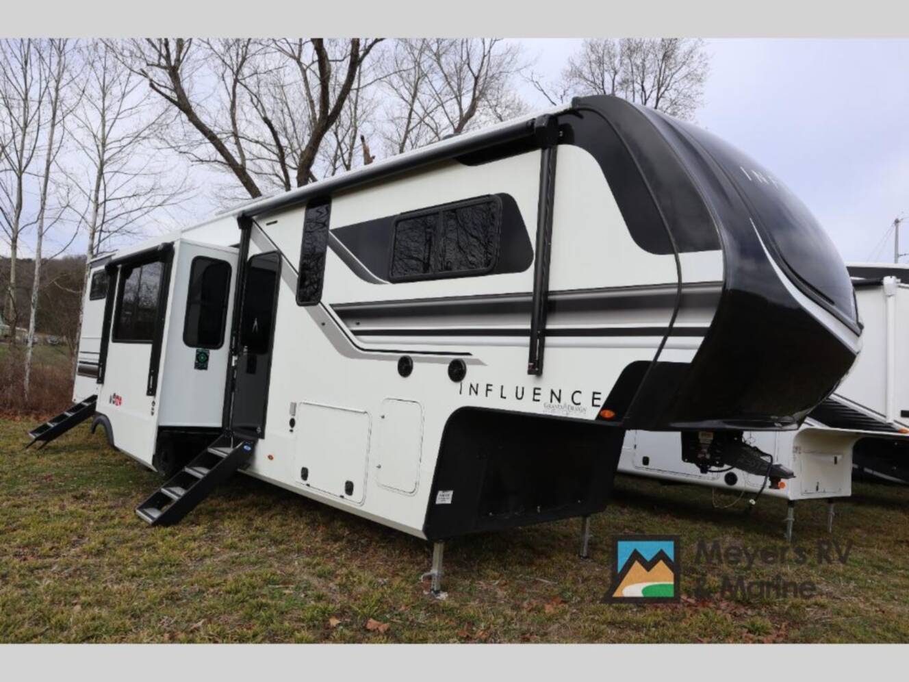 A photo of this 2026 Grand Design Influence 3904BH