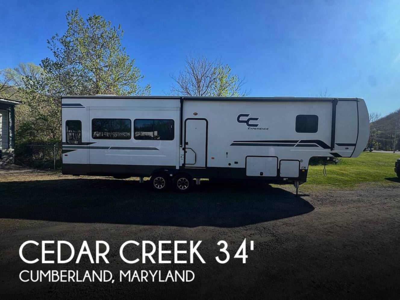 A photo of this 2023 Forest River Cedar Creek Experience 3425RL
