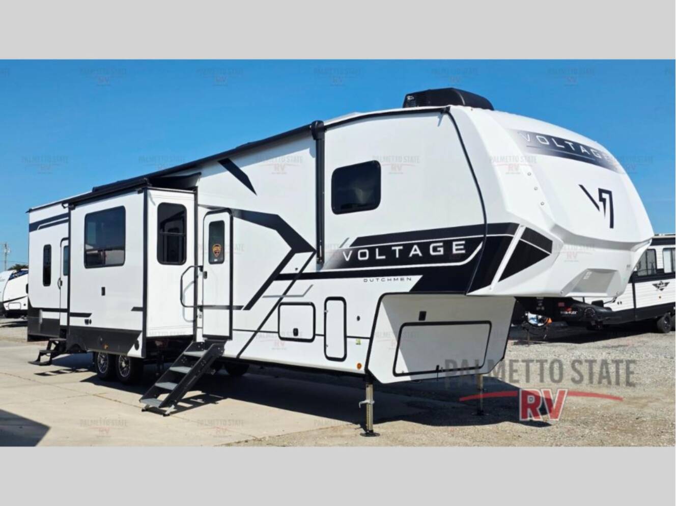 A photo of this 2026 Dutchmen Rv Voltage V-Series 3850