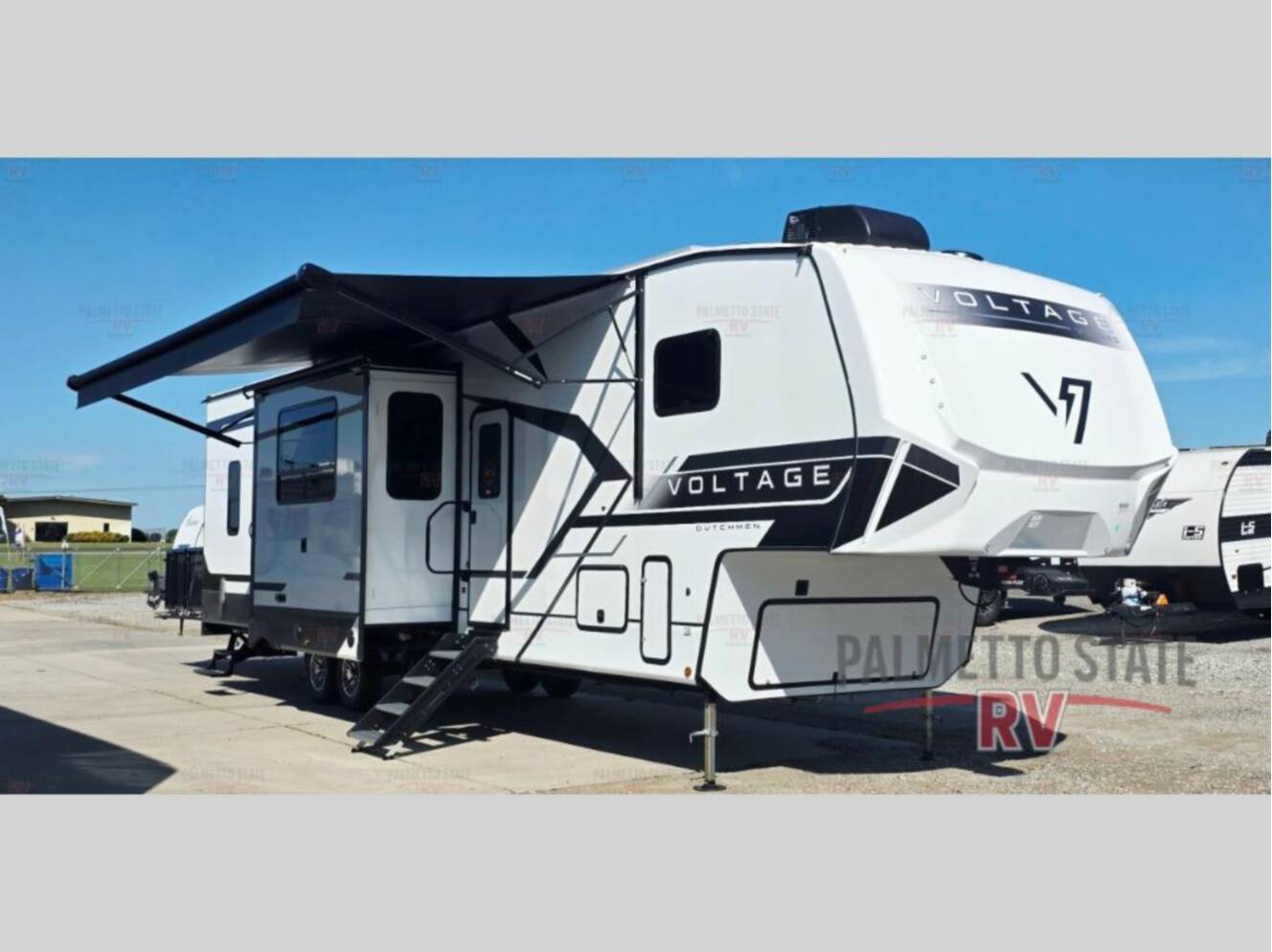 A photo of this 2026 Dutchmen Rv Voltage V-Series 3850