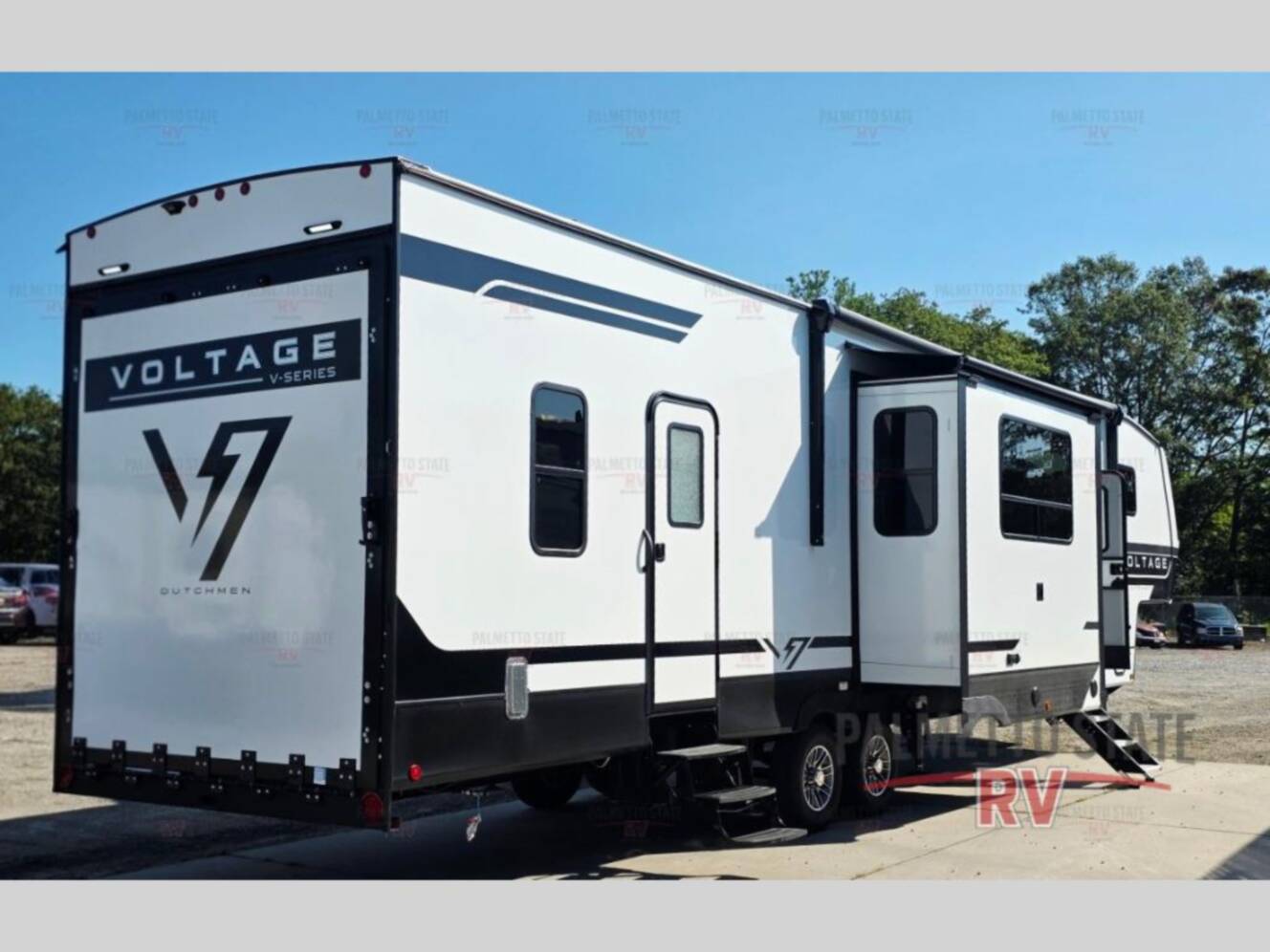 A photo of this 2026 Dutchmen Rv Voltage V-Series 3850