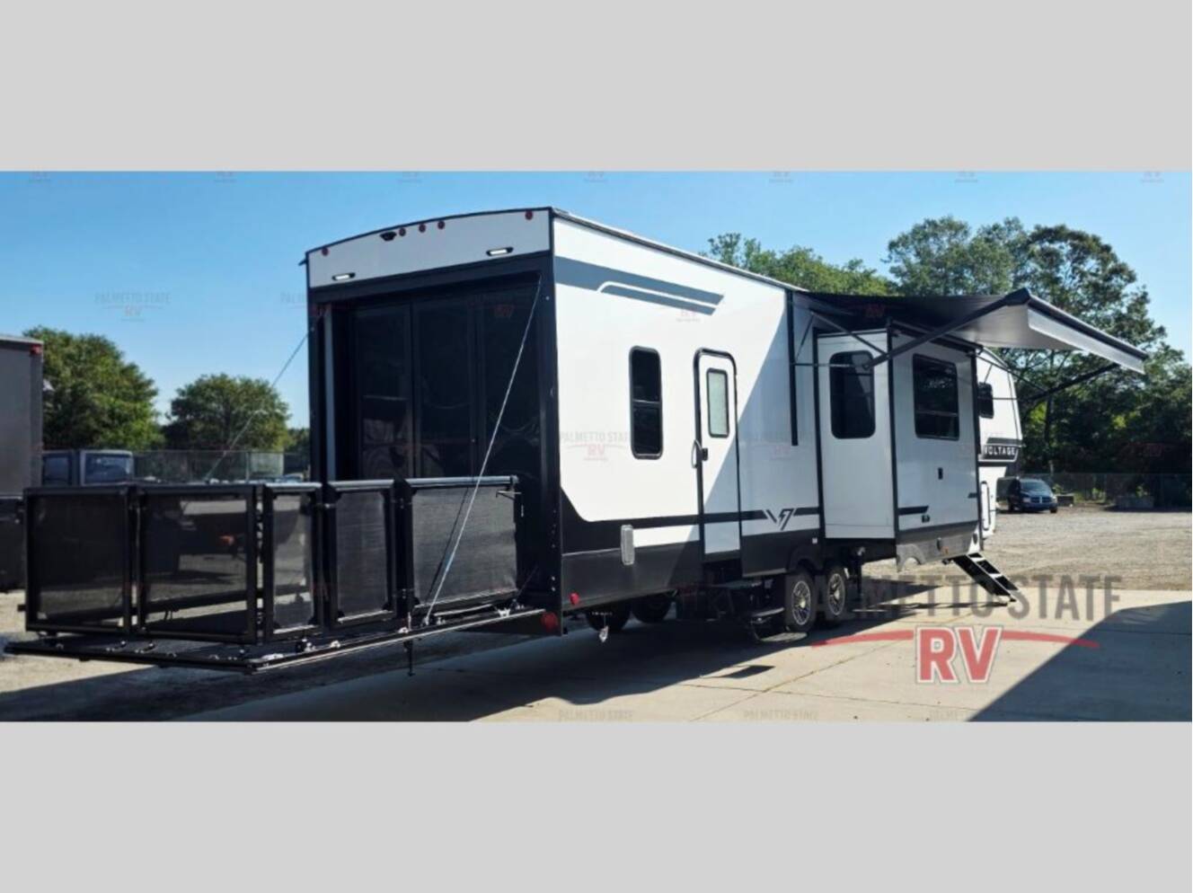 A photo of this 2026 Dutchmen Rv Voltage V-Series 3850