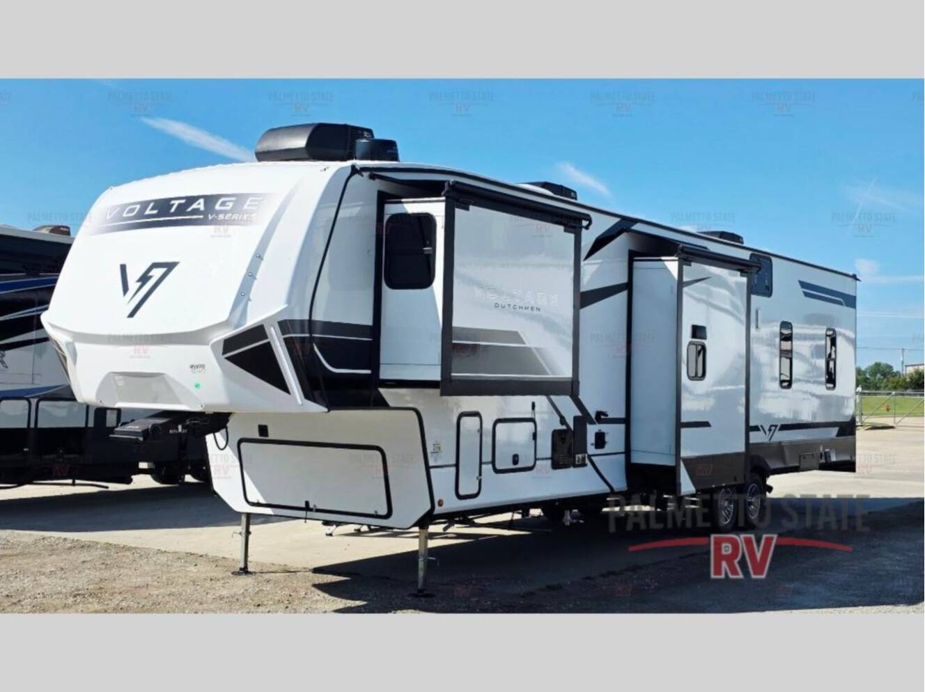 A photo of this 2026 Dutchmen Rv Voltage V-Series 3850