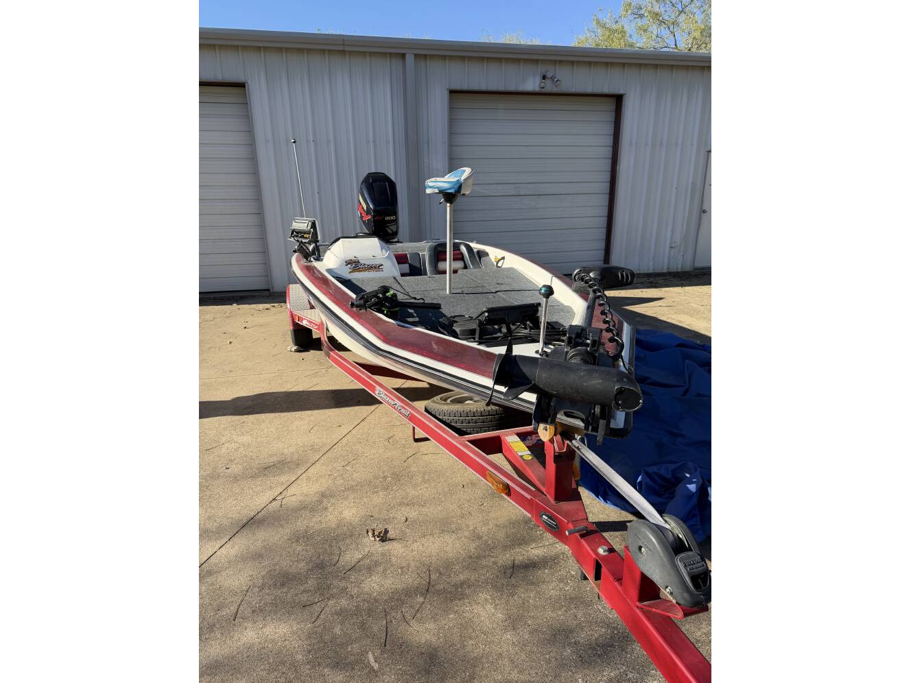 A photo of this 2001 Blazer Boats 190 Pro-V