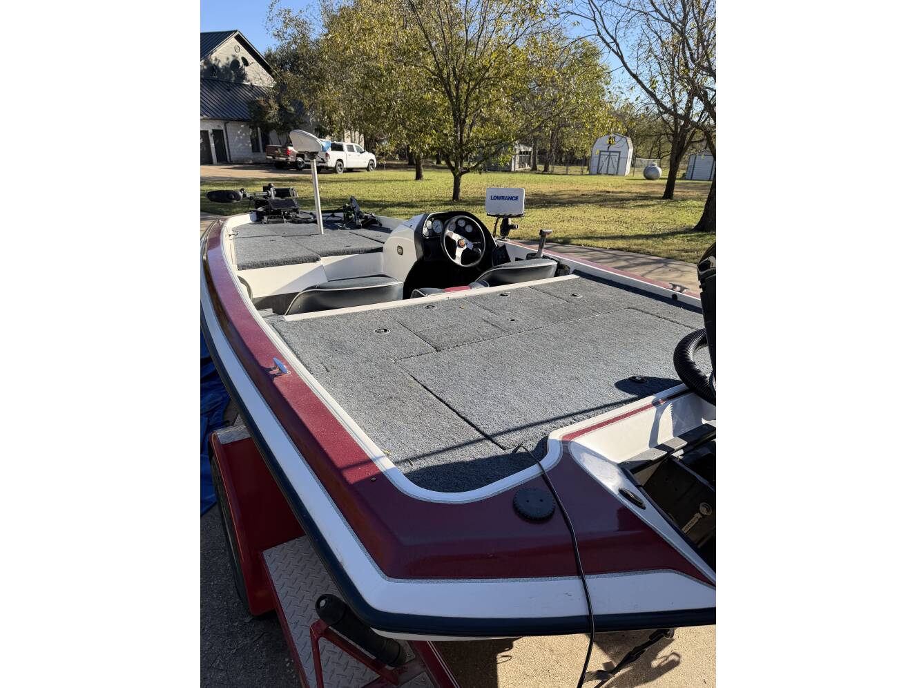 A photo of this 2001 Blazer Boats 190 Pro-V