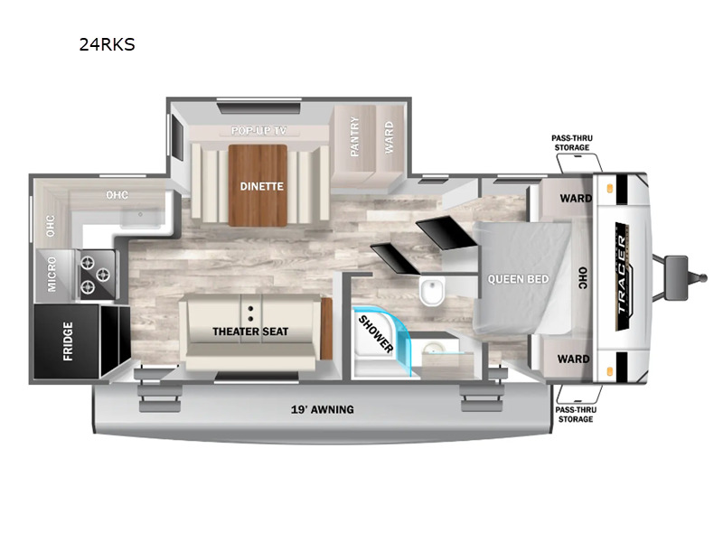 2025 Prime Time Rv Tracer 24RKS in bunker hill IN