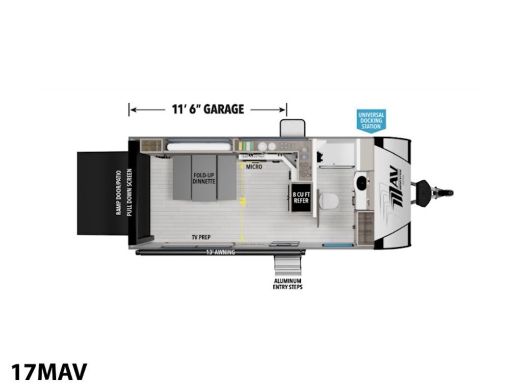 A photo of this 2026 Grand Design Momentum MAV 17MAV