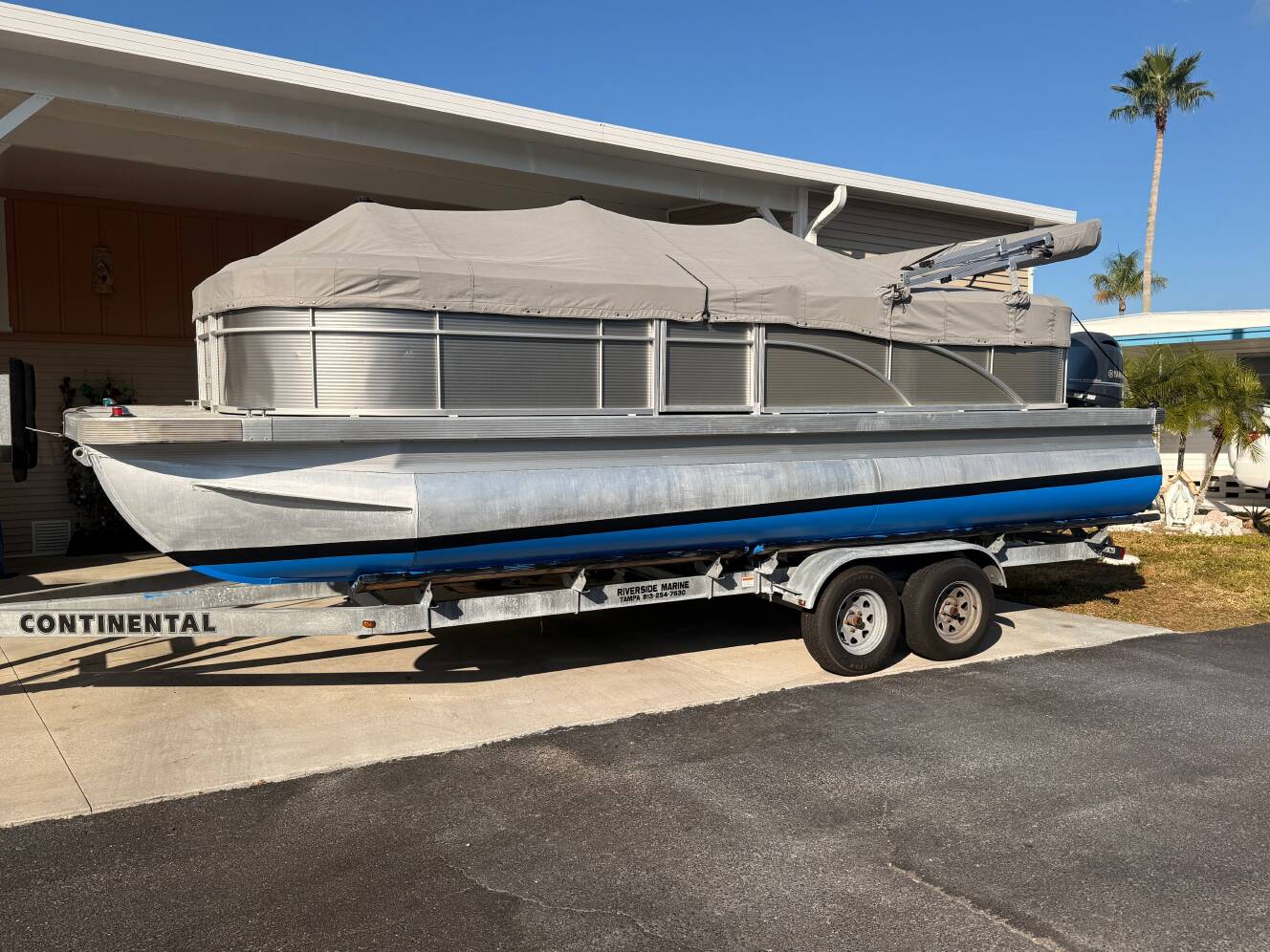 A photo of this 2020 Bennington 22 Sv