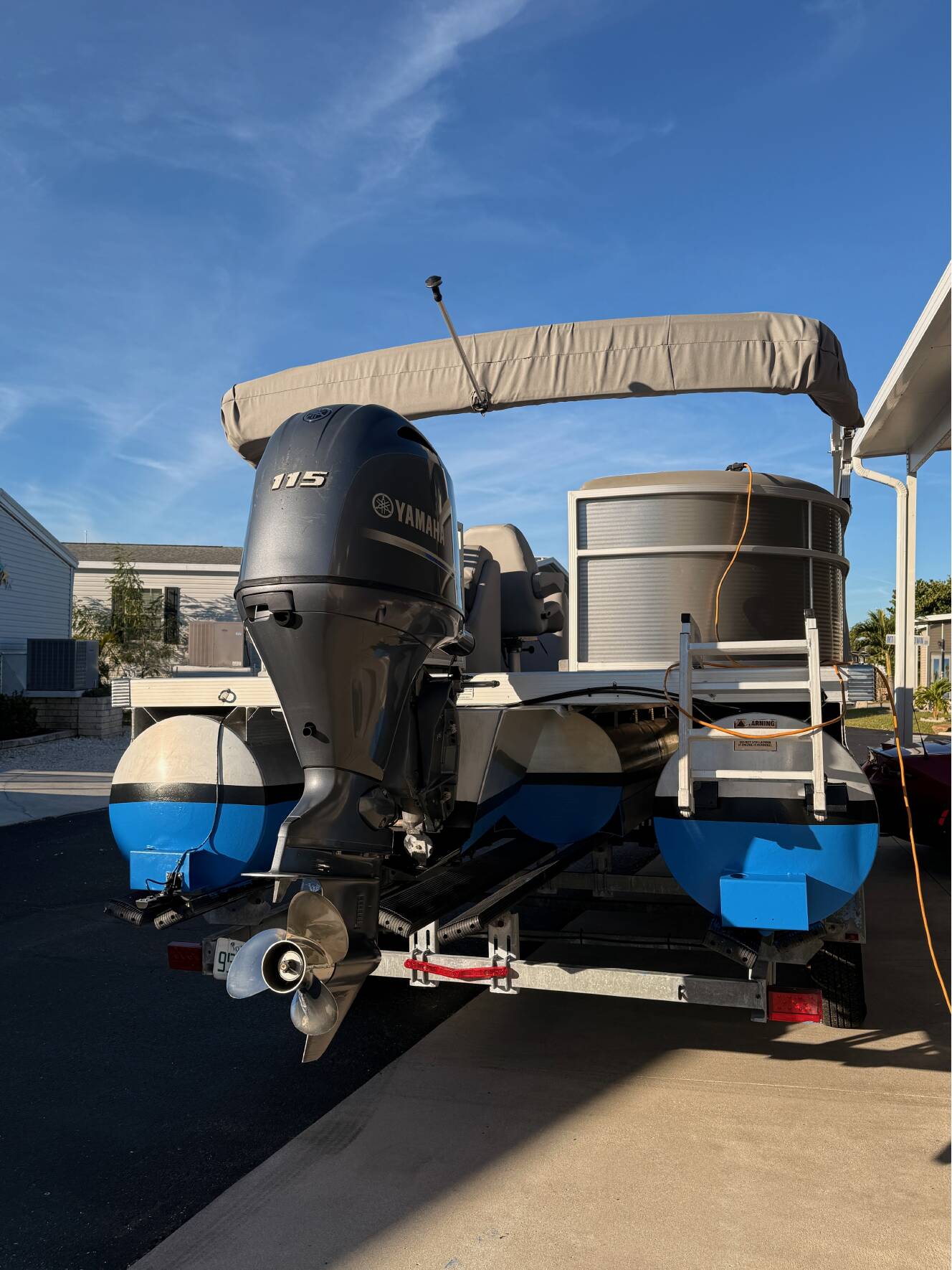 A photo of this 2020 Bennington 22 Sv