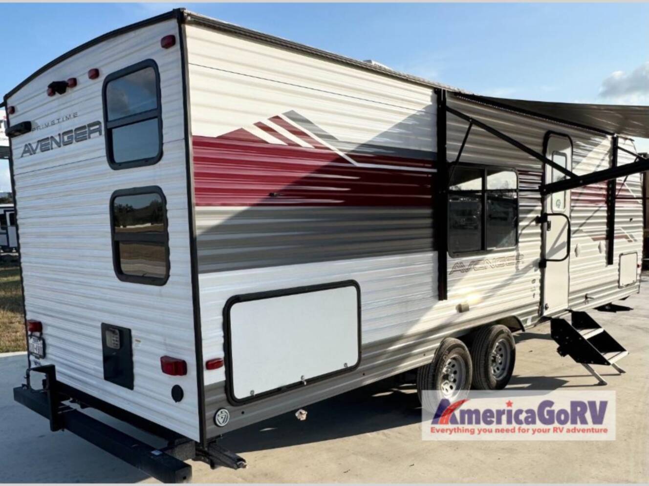 A photo of this 2024 Prime Time Rv Avenger 26BK