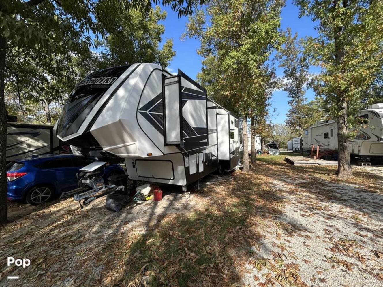 A photo of this 2020 Grand Design Momentum 381M