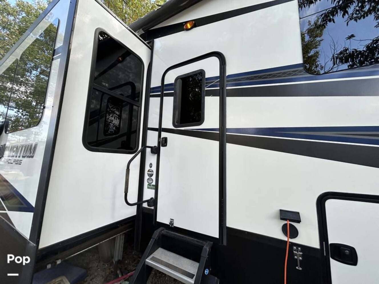 A photo of this 2020 Grand Design Momentum 381M
