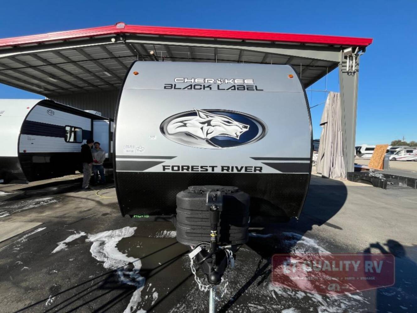 A photo of this 2026 Forest River Rv Cherokee Grey Wolf Black Label 26SSBL