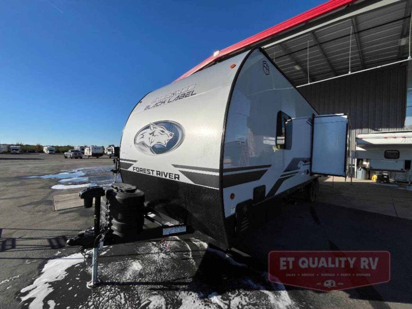 A photo of this 2026 Forest River Rv Cherokee Grey Wolf Black Label 26SSBL