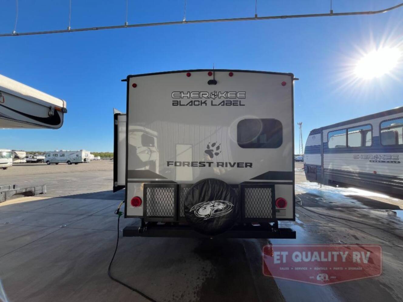 A photo of this 2026 Forest River Rv Cherokee Grey Wolf Black Label 26SSBL