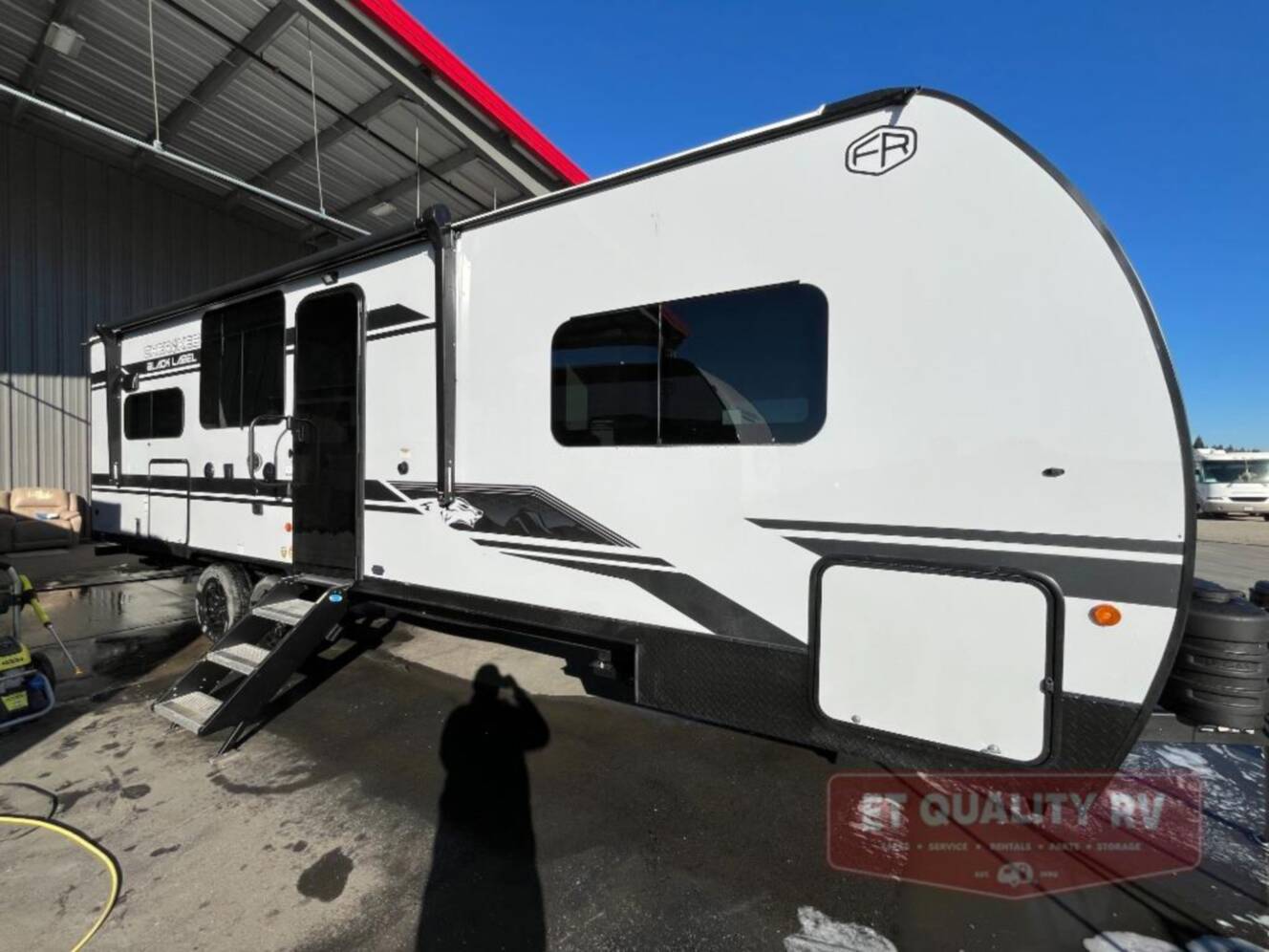A photo of this 2026 Forest River Rv Cherokee Grey Wolf Black Label 26SSBL