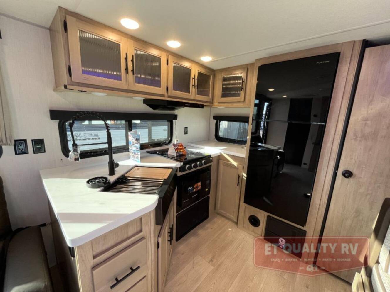 A photo of this 2026 Forest River Rv Cherokee Grey Wolf Black Label 26SSBL